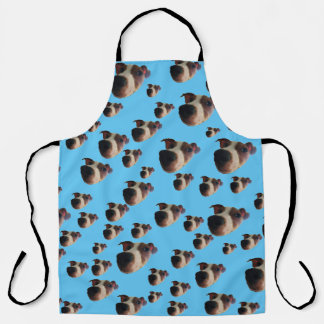 Funny Cute Jack Russell All Over Print Apron