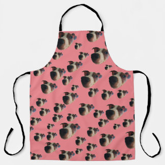 Funny Cute Jack Russell All Over Print Apron