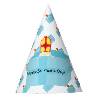Funny Cute Kids Art St. Nicholas Sinterklaas Party Hat