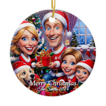 Funny, Cute, Modern Family Photo Christmas