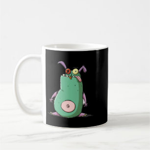 Funny Cute Monster Weird Cartoon Character Coffee Mug