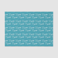 Funny Cute No Prob Llama Pattern Blue