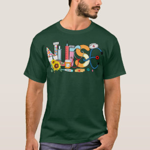 Funny Cute Nurse  Nurse Appreciation Nurse Life  T-Shirt