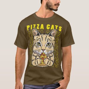 Funny cute Pizza cat kitty Cute Pizza Cat T-Shirt