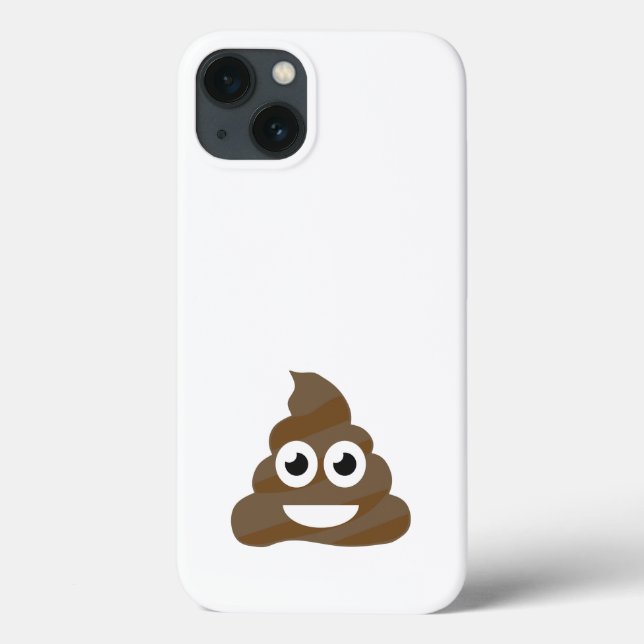 Funny Cute Poop Emoji Case-Mate iPhone Case (Back)