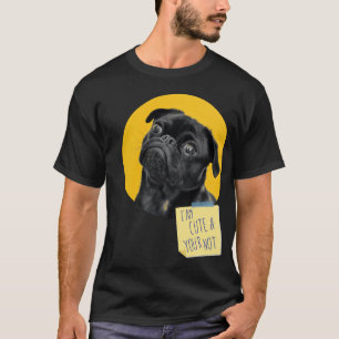 Funny cute Pug dog Classic T-Shirt 58