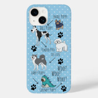 Funny Cute Puppy Poem and Dots