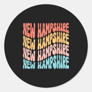 Funny Cute Retro Graphic Men Women &amp; Kids New  Classic Round Sticker