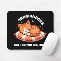 Funny Cute Shrodinger's Cat (Do Not Disturb)