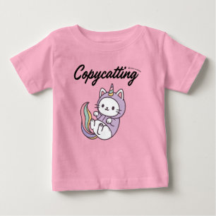 Funny Cute simple design for cat lover Baby T-Shirt