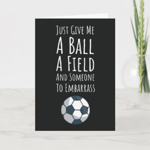 Funny Cute Soccer Birthday Cards Humor For Her