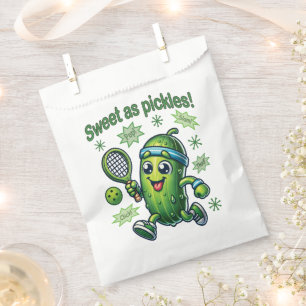 Funny Cute Sweet as Pickles Pickleball Favour Bag
