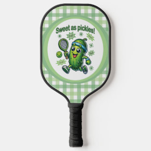 Funny Cute Sweet as Pickles Pickleball Paddle