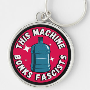 Funny Cute This machine Bonks fascists Keychain