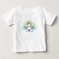 Funny cute unicorn doing yoga. funny yoga poses