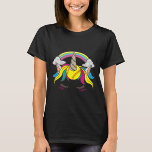 Funny Cute Unicorn Face Softll Lover For Men Women T-Shirt