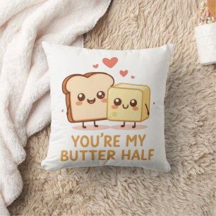 Funny & Cute Valentine’s Day Gift Throw Pillow