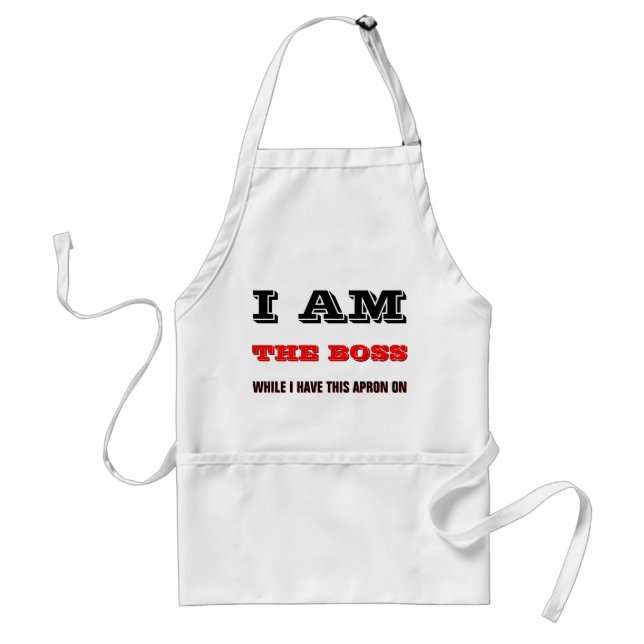 Funny Cute Worlds Best Greatest Cook Standard Apron (Front)