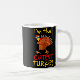 Funny Cutest Turkey Matching Family Group Thanksgi Coffee Mug
