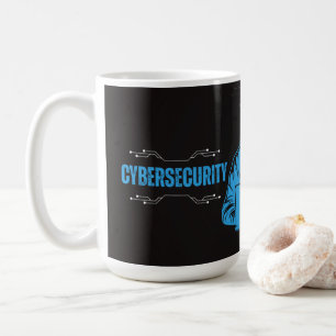 Funny Cybersecurity Coffee Mug for Men Drinkware