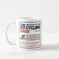 Funny Cycling Mug Prescription Design