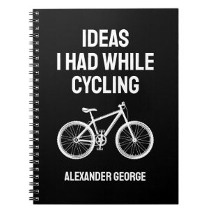 Funny Cycling Notebook