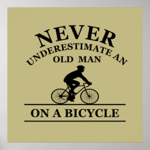 funny cycling quote poster