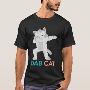 Funny Dab Cat Dancing Kitten Cute Kitty Lover Cart T-Shirt
