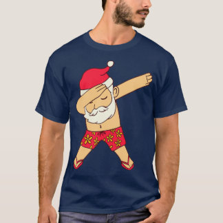 Funny Dab Dance Xmas Gift Summer Dabbing Hawaiian T-Shirt