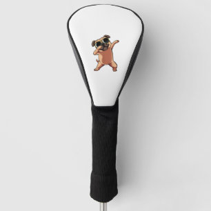 Funny Dabbing Dab Pug Dog Pets Dance Animal Puppy Golf Head Cover