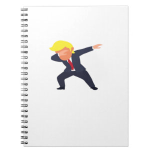 Funny Dabbing Design Classic Notebook
