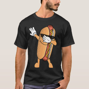 Funny Dabbing Hotdog T-Shirt