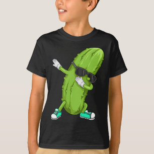 Funny Dabbing Pickle Gift Cute Dancing Cucumber Me T-Shirt
