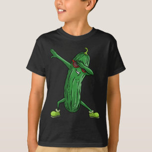 Funny Dabbing Pickle Gift Cute Dancing Cucumber Me T-Shirt