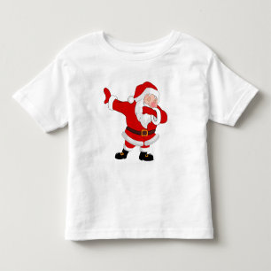 Funny Dabbing Santa Toddler Christmas Gift T-shirt