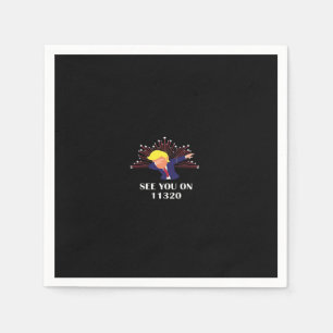 Funny Dabbing See 11320 Design Graphic Napkin