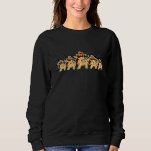 Funny Dabbing Taco Squad Cinco De Mayo For Men Wom Sweatshirt