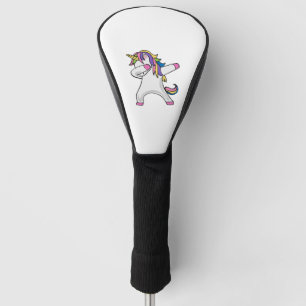Funny Dabbing Unicorn Golf Head Cover