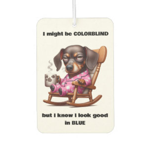 FUNNY DACHSHUND  AIR FRESHENER