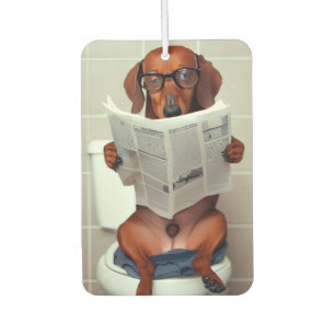 Funny Dachshund  Air Freshener