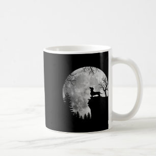 Funny Dachshund And Moon Halloween Dog Lover Costu Coffee Mug