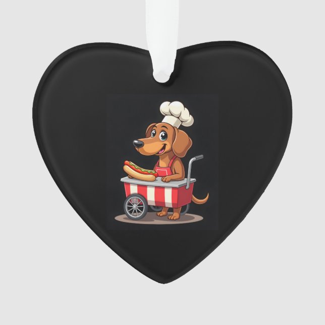 Funny Dachshund Chien Hotdog Sandwich Weenie Sauci (devant)