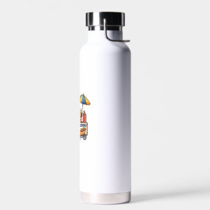 Funny Dachshund Dog Doxie Sausage Hotdog Sandwich Water Bottle