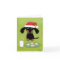 Funny Dachshund Dog Santa with Milk and Cookies