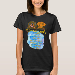 Funny Dachshund Pet Dad Wiener Dog Mom I Promise I T-Shirt