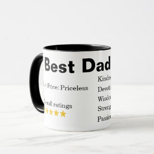 Funny Dad Best Dad Ever Father's Day Personalized Mug