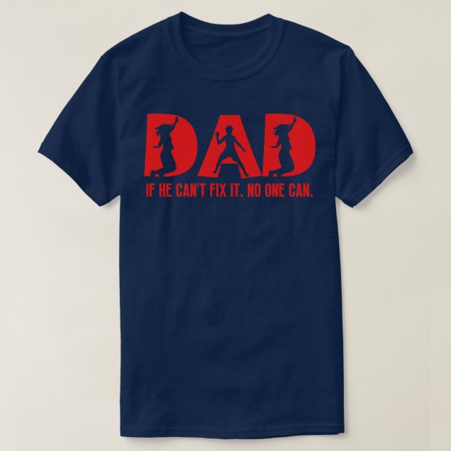 Funny Dad Birthday 12 T-Shirt (Design Front)