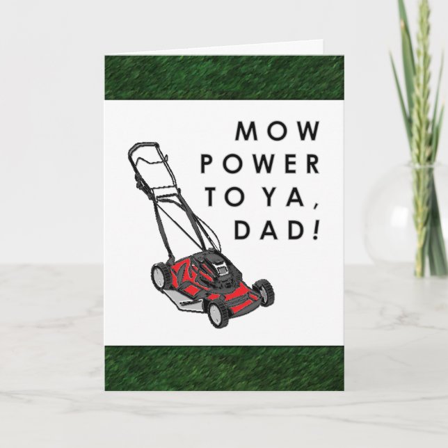 Funny Dad Birthday Card (Front)