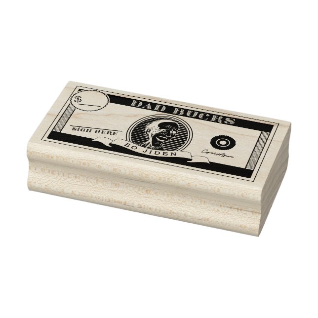 Funny "Dad Bucks" Money Stamp Father's Day (Stamp)