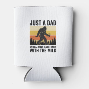 Funny Dad Came Back With the Milk Vintage Shirt_1 Can Cooler